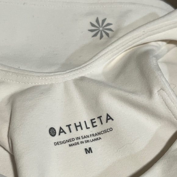 Athleta Conscious White Sports Bra - Picture 8 of 10